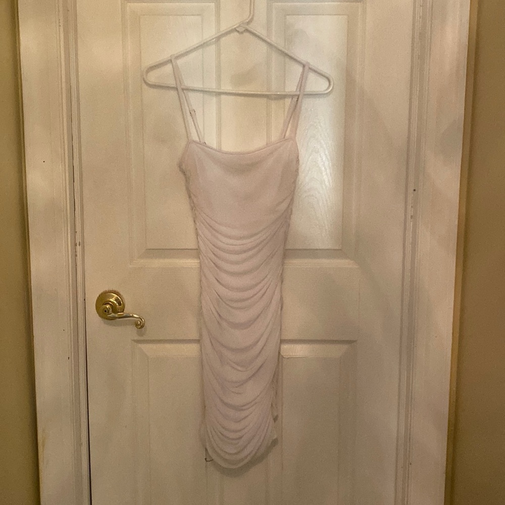white dress